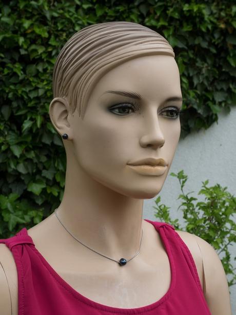 Cyklámenový blúzkovo-tričkový top, 38