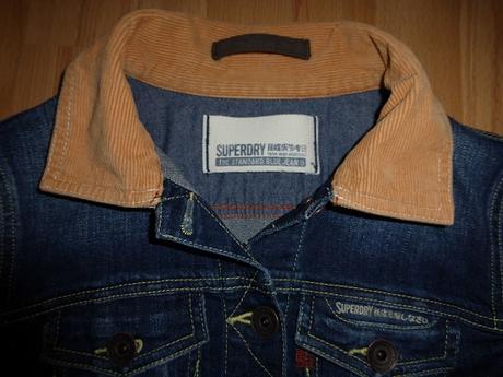 Riflová bunda superdry, xs