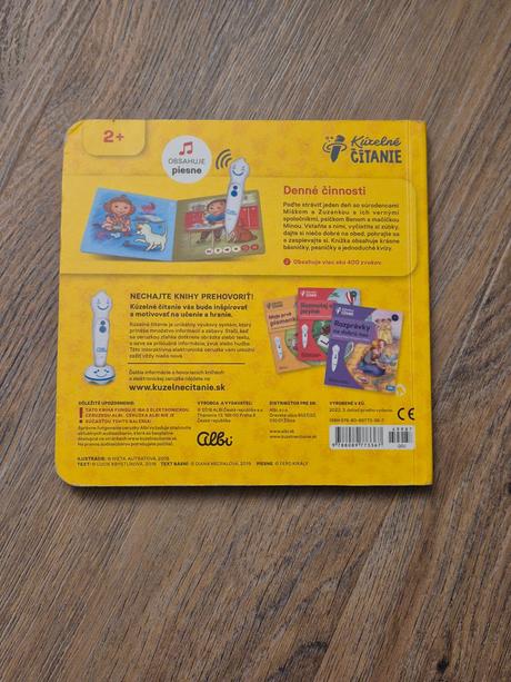 Albi kúzelné čítanie - denné činnosti, 