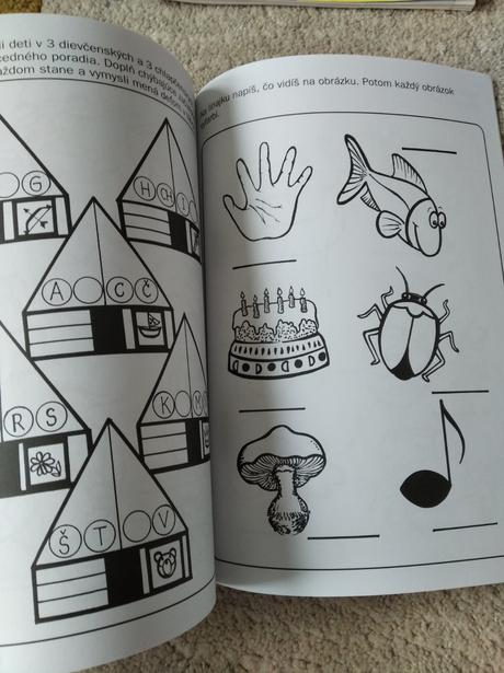 Šikovný predškolák - učíme sa písmenká,