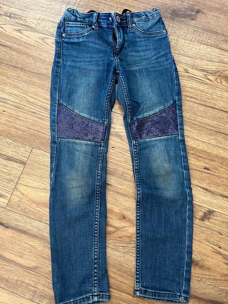 Dievčenské rifle, h&m,128