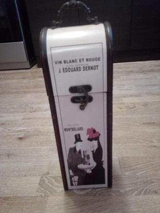 Drevena krabica na vino, 