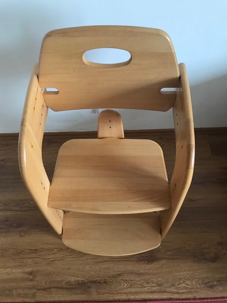 Detská rastúca jedálenská stolička,