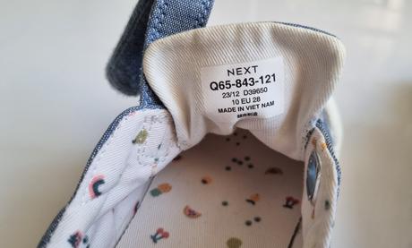 Dievčenské tenisky next veľkosť 28 (uk10), next,28