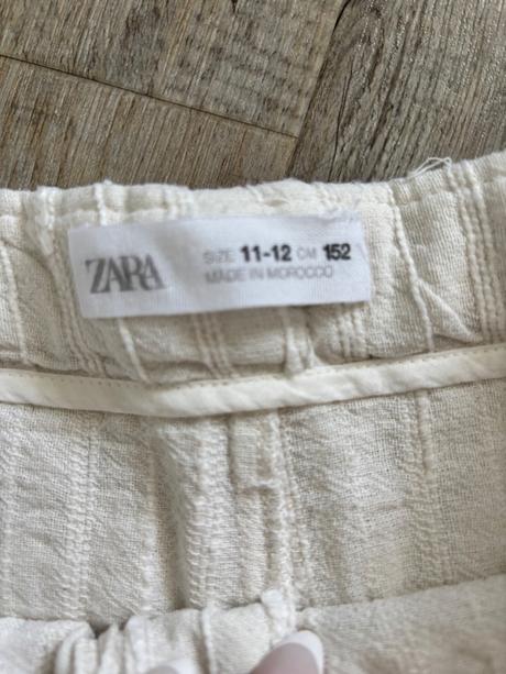 Ľanové nohavice, zara,140