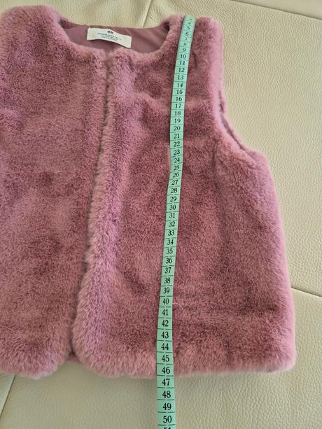 Huňatá vesta h&m 134/140, h&m,140