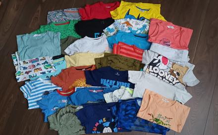 Velky balik triciek velk. 110/116, h&m,110