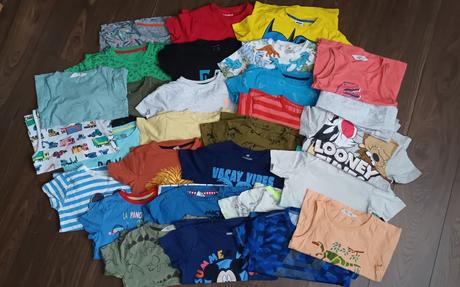 Velky balik triciek velk. 110/116, h&m,110