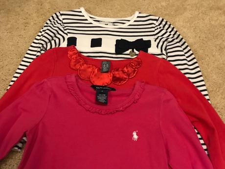 Balík mix pre dievčatko kus od 2 eur len seriózne, 122–134