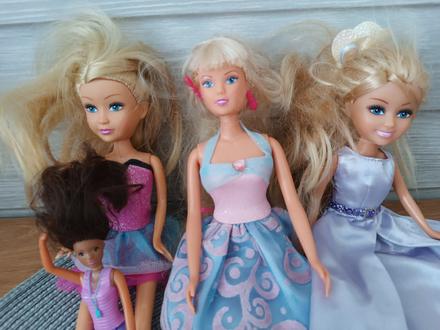 Barbie 3 ks,