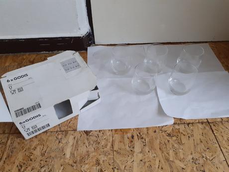 Poháre na vodu - 5 ks, 