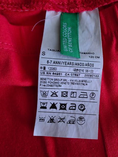 Trojbalenie legín benetton, super stav, benetton,122