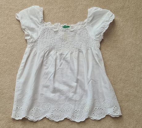Letná blúzka pre dievčatko, benetton,92