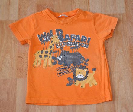 Tricko wild safari, vel. 86 (12-18 mes.), 86