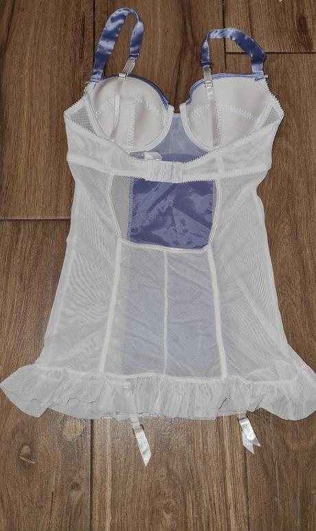 Bielo - modrý korzet, okay,l