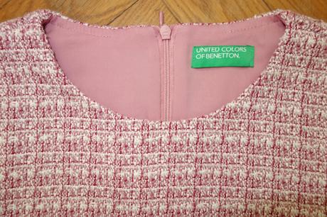 Šaty a sako z buklé, benetton,44