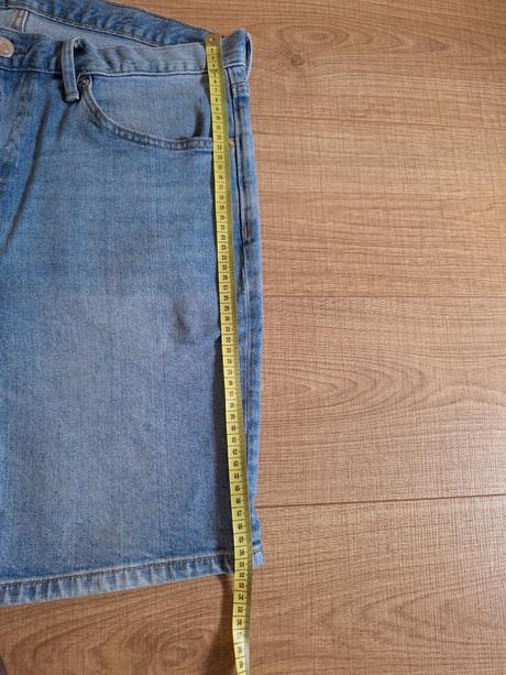 Riflové krátke nohavice, h&m,36