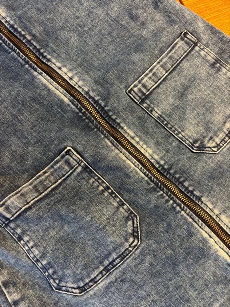 Riflová sukňa, c&a,170