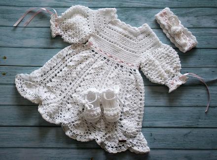 Súprava pre dievčatko ,,krst", 56 / 62