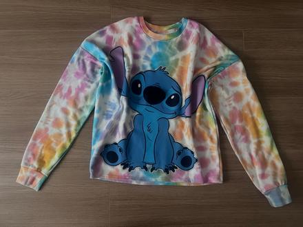 Farebná stitch mikinka, disney,164