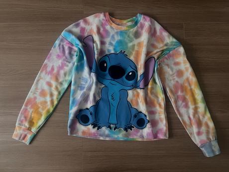 Farebná stitch mikinka, disney,164