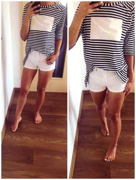 Perfektne elasticke kratasy s vysokym pasom, tally weijl,xs