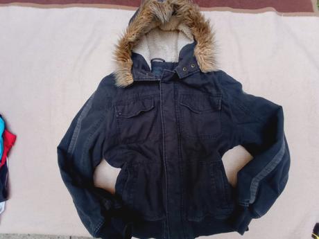 Cherokee pánska bunda s kapucňou, cherokee,l