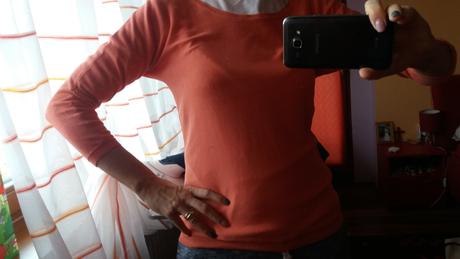 Svetrík s 3/4 rukávmi, camaieu,m