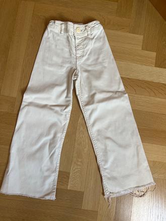 Bledožlté nohavice, zara,128