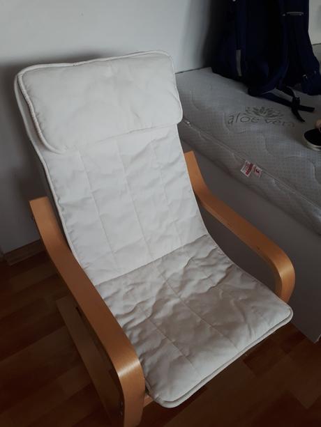 Kreslo detske ikea poang,