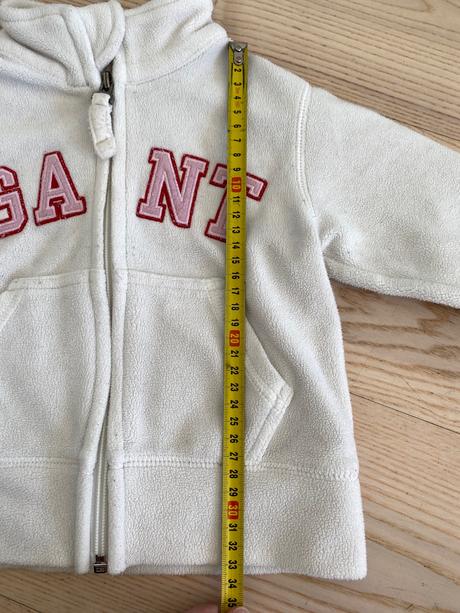 Biela mikina gant, gant,80