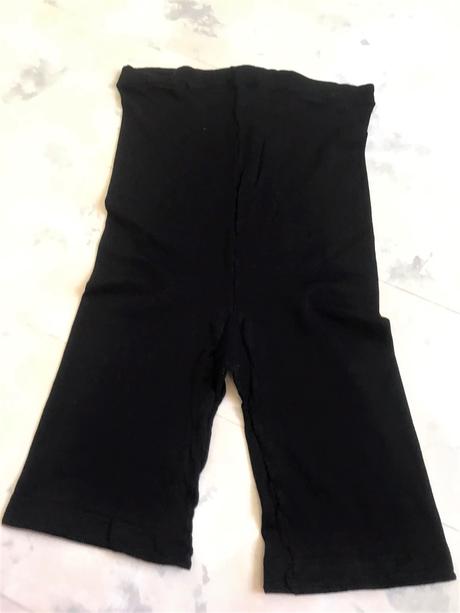 Elastické jemné cyklisťáky nad kolená, l