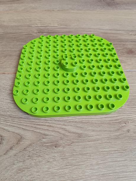 Zelena podlozka lego duplo,