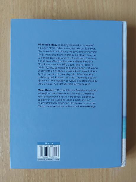 Kniha influencer - milan bez mapy, 