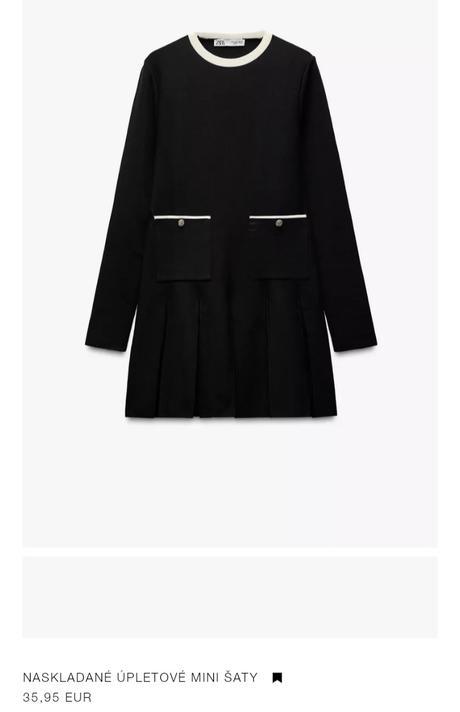 Zara šaty, nová kolekcia, zara,s