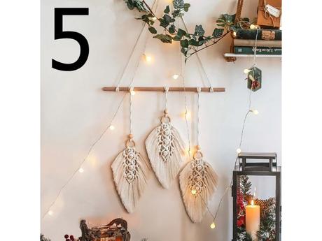 Dekoračná tyč na zavesenie dekorácií svetielok, 