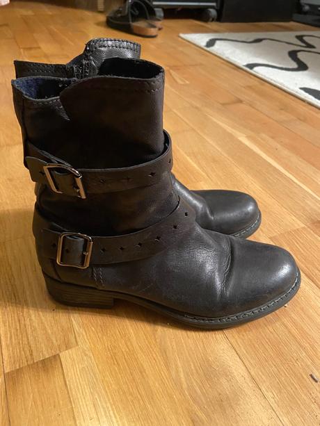 Kozene clenkove cizmy tamaris, tamaris,37