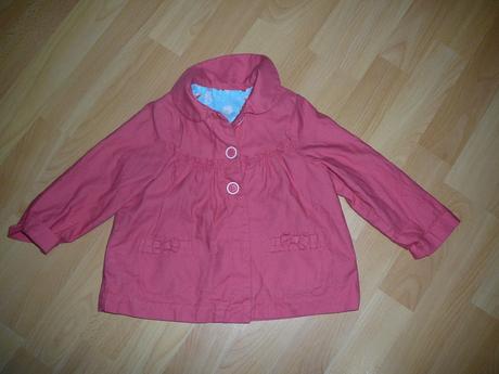 Dievcensky jarny kabatik, mothercare,92