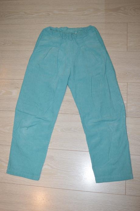 Jarné/jesenné menčestrové nohavice, 158