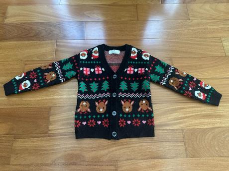 H&m vianočný sveter, h&m,122