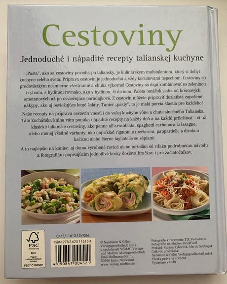 Cestoviny -jednoduché i nápadité recepty talianske, 
