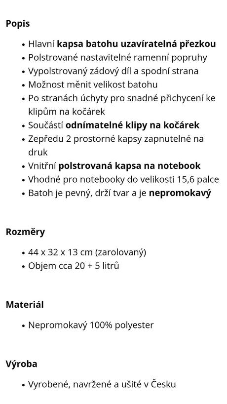 Your star rolovací batoh ado, 