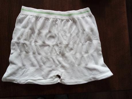 Jednorazové nohavičky po pôrode biele, xl