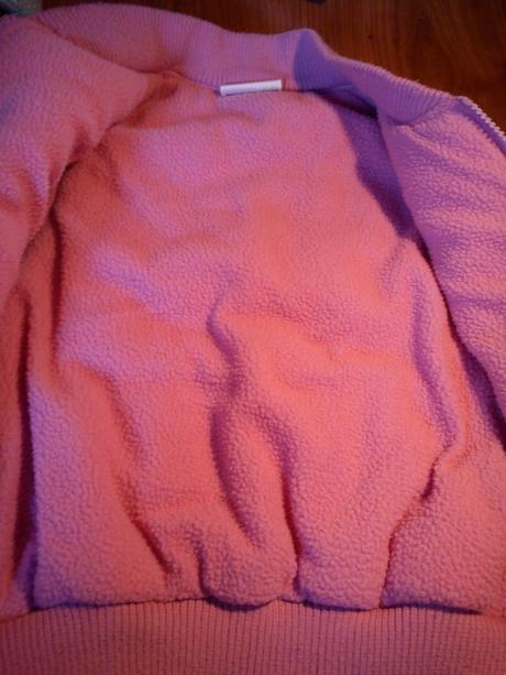 Ružová teplá vestička, 134