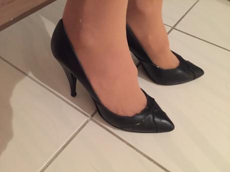 Kožené elegantne lodicky, 38