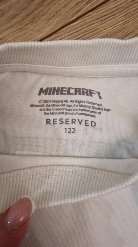 Tričko minecraft, reserved,122