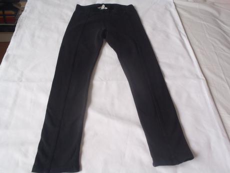 Čierne nohavice, h&m,128