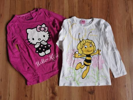 Dievčenské tričká, v. 110/116, 2 ks, 116
