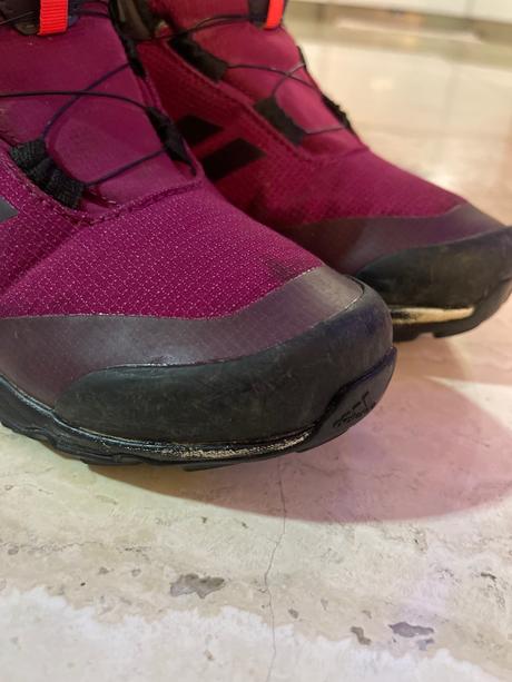 Dievčenské zimné goratex tenisky adidas, adidas,35