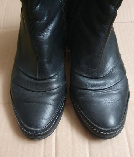 Kozene kotnikove cizmy footglove, 40